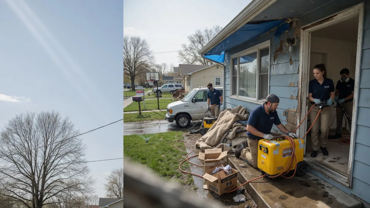 Basement Flood Cleanup in Morrow, LA near me